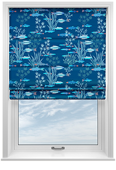 Shallows, Neptune - Twist&Fit Roman Blind